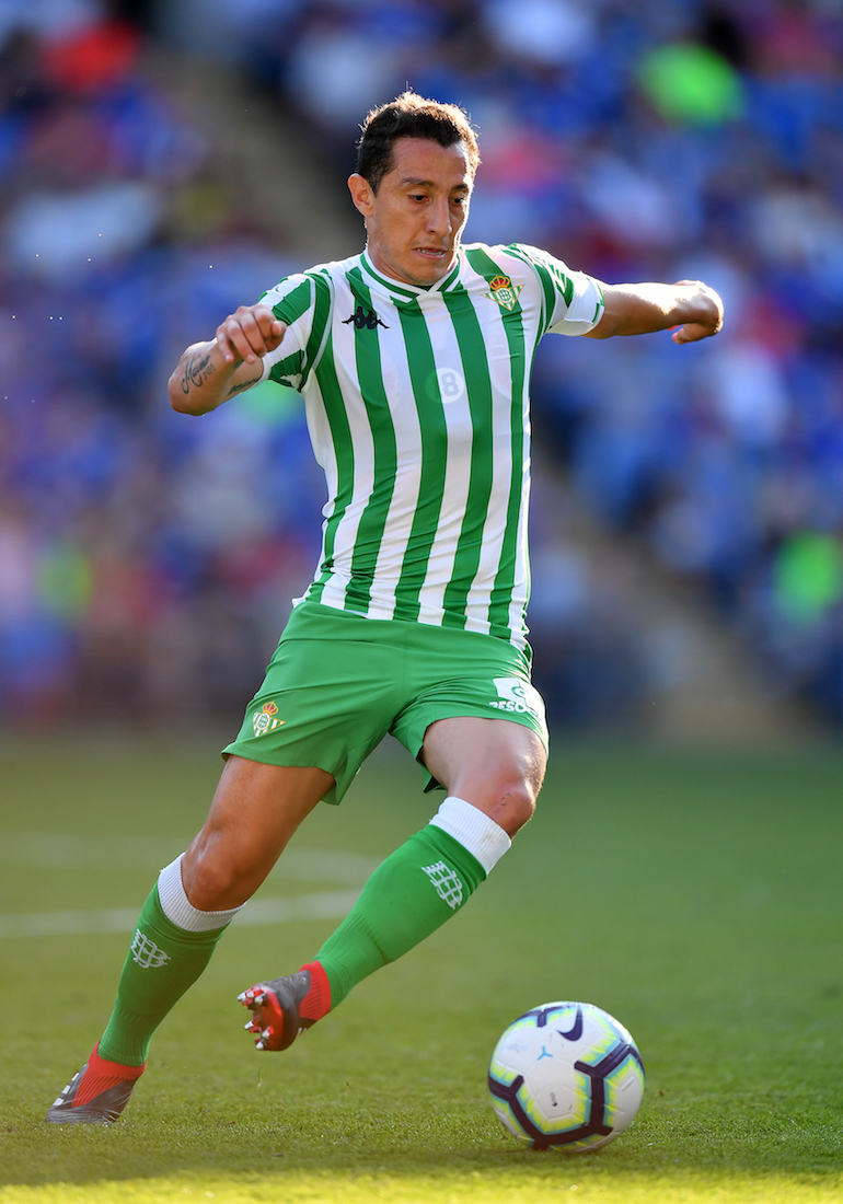 Andrés Guardado, un titular indiscutible con el Betis