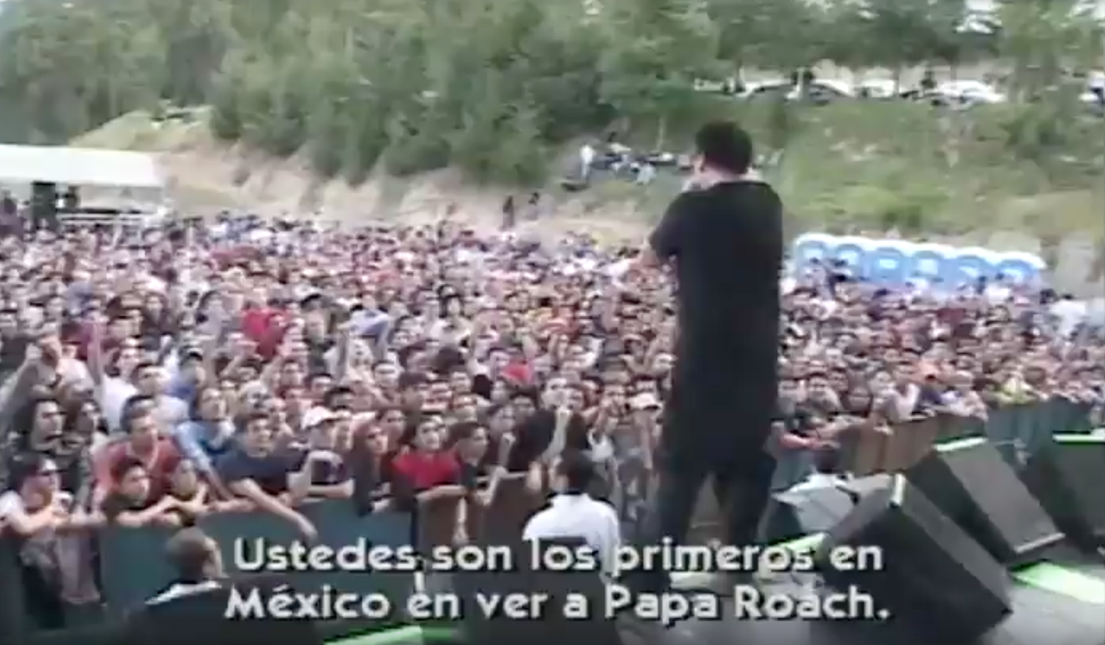 Papa Roach en su primera visita a México