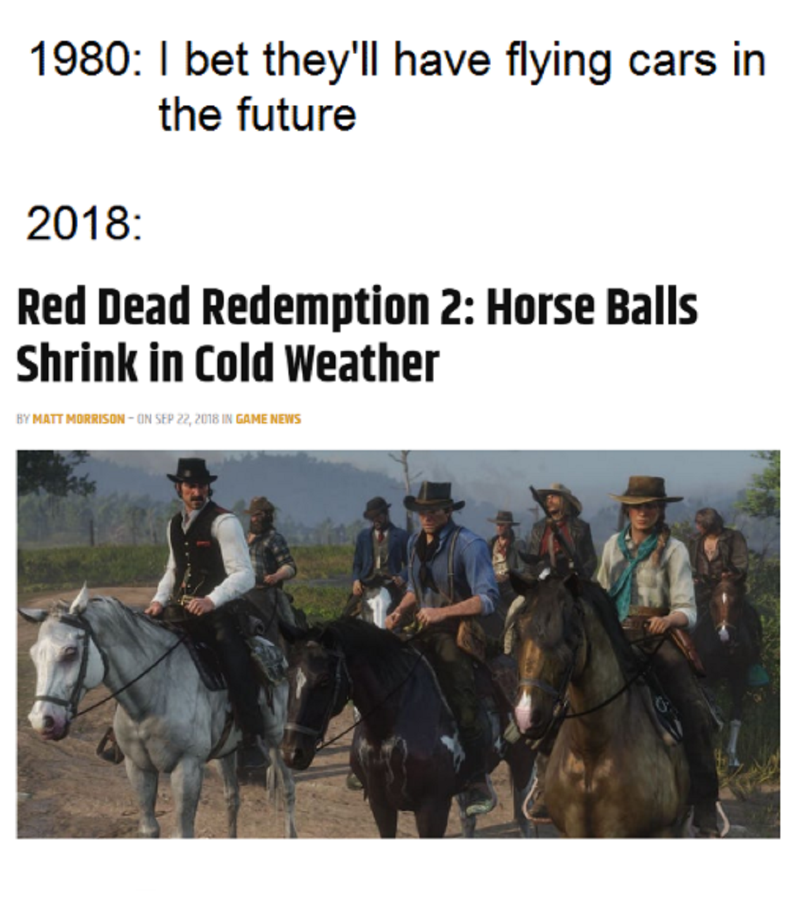 Red Dead Redemtion 2 – Memes