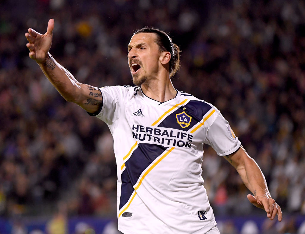 Zlatan en la MLS con el Galaxy