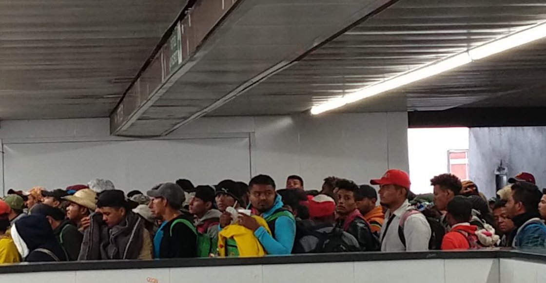 Metro CDMX habilita vagones en Línea 9 para llevar a migrantes a Ciudad Deportiva