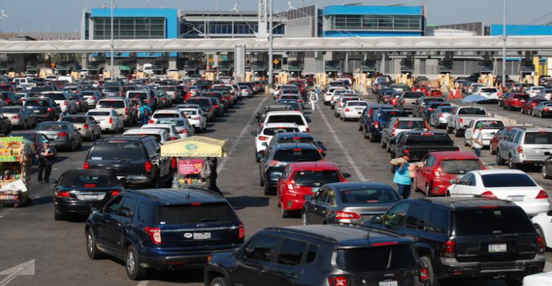 Y en la frontera México-Estados Unidos, reabren la garita de San Ysidro Tijuana