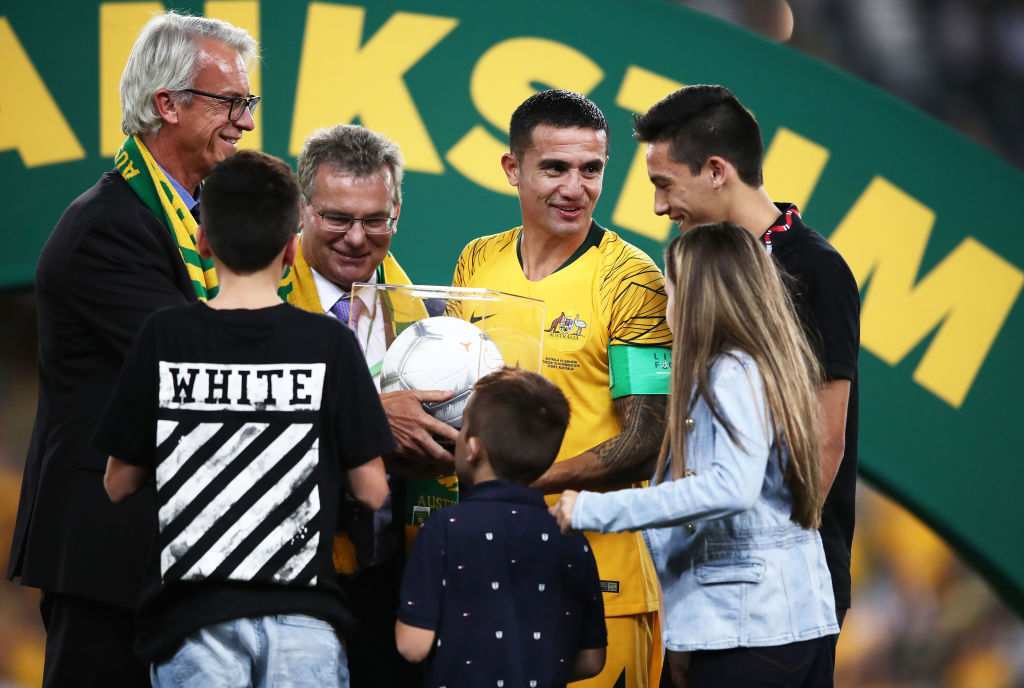 En imágenes, el emotivo retiro de Tim Cahill de la Selección de Australia