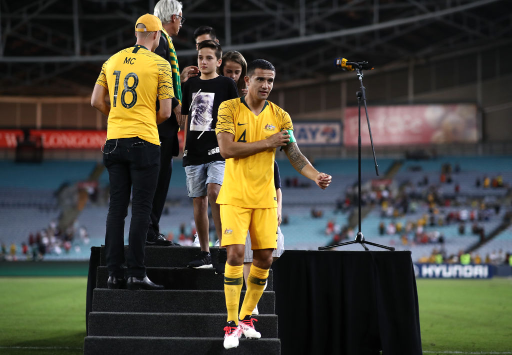 En imágenes, el emotivo retiro de Tim Cahill de la Selección de Australia