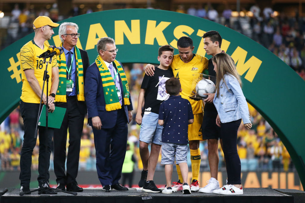 En imágenes, el emotivo retiro de Tim Cahill de la Selección de Australia