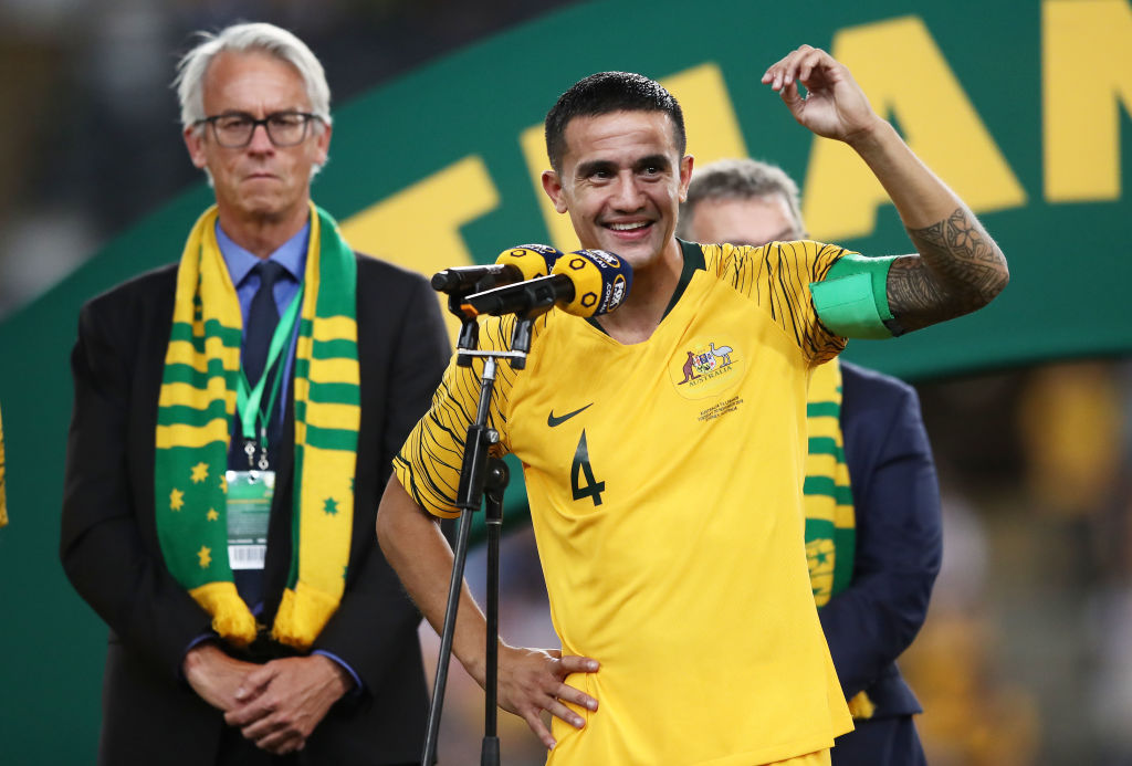 En imágenes, el emotivo retiro de Tim Cahill de la Selección de Australia