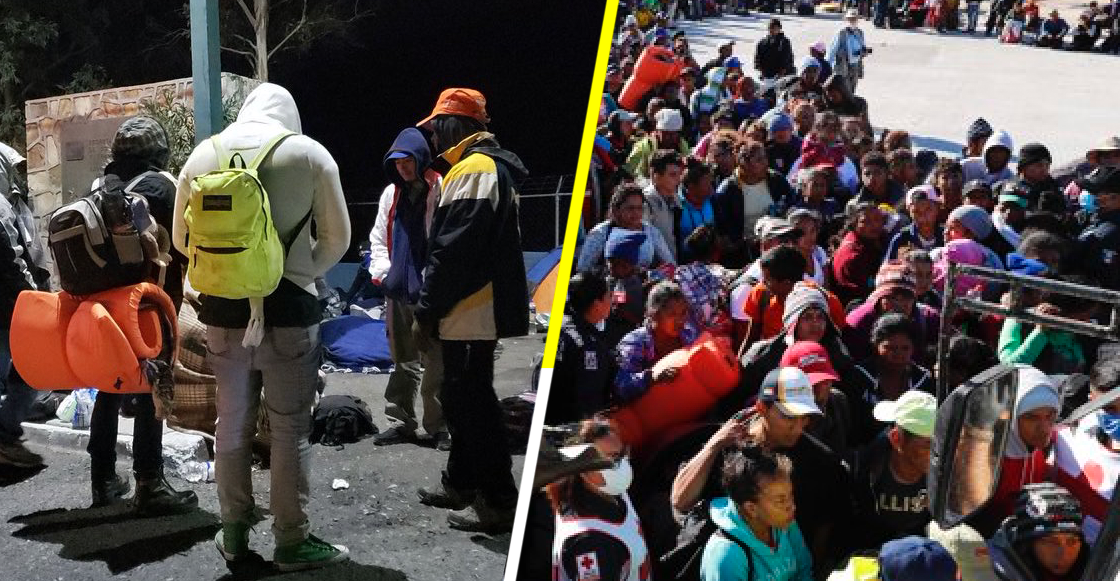 Ante llegada de la Caravana Migrante vecinos de Playas de Tijuana