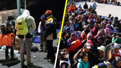 Ante llegada de la Caravana Migrante, vecinos de Playas de Tijuana protestan