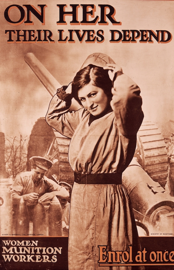 Las mujeres en la Primera Guerra Mundial: del hogar a las fábricas y el  campo