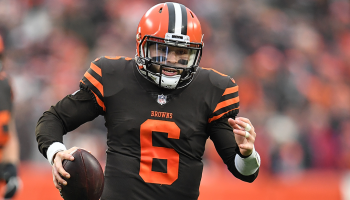 ¡Histórico! Baker Mayfield empató récord de novato de Peyton Manning y Russell Wilson