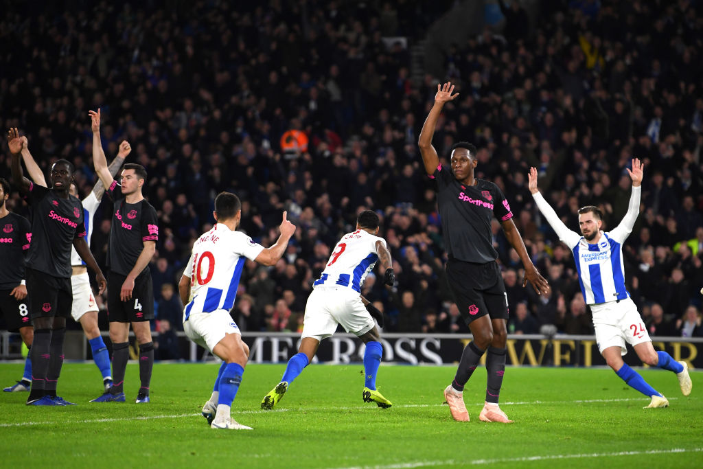 ¡Sólo en la Premier League! Brighton le vuelve a ganar al Everton 36 años después