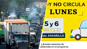 Gobierno CDMX aplica Hoy No Circula este 31 de diciembre, por aquello de la contaminación ambiental