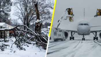 En imágenes: así impactó una tormenta invernal en Carolina del Norte, Estados Unidos