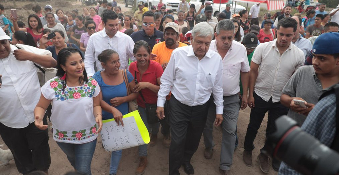 En Nayarit, AMLO promete la entrega de 60 millones de pesos para municipios afectados