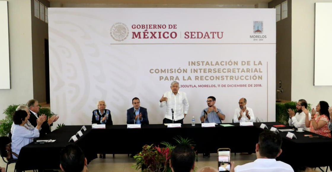 Ya hay 10 mil millones de pesos destinados para damnificados de los sismos: AMLO