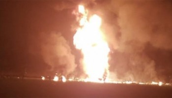 Explosion en Tlahuelilpan por un ducto de Pemex