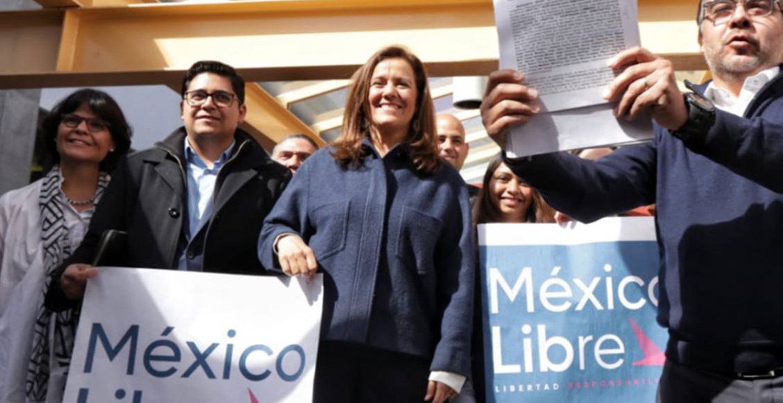 Margarita Zavala le cae al INE para registrar México Libre, un nuevo partido político