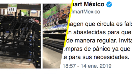 No hay desabasto en sucursales de Walmart: "contamos con el abasto suficiente"