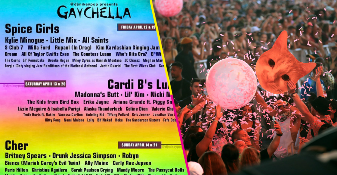 ¿El line up ideal? Checa estos carteles falsos (y geniales) del Coachella 2019