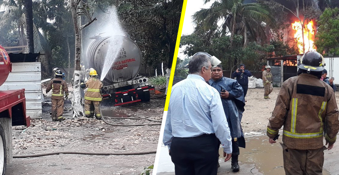 Y en Tabasco, se registra la explosión de un almacén huachicolero