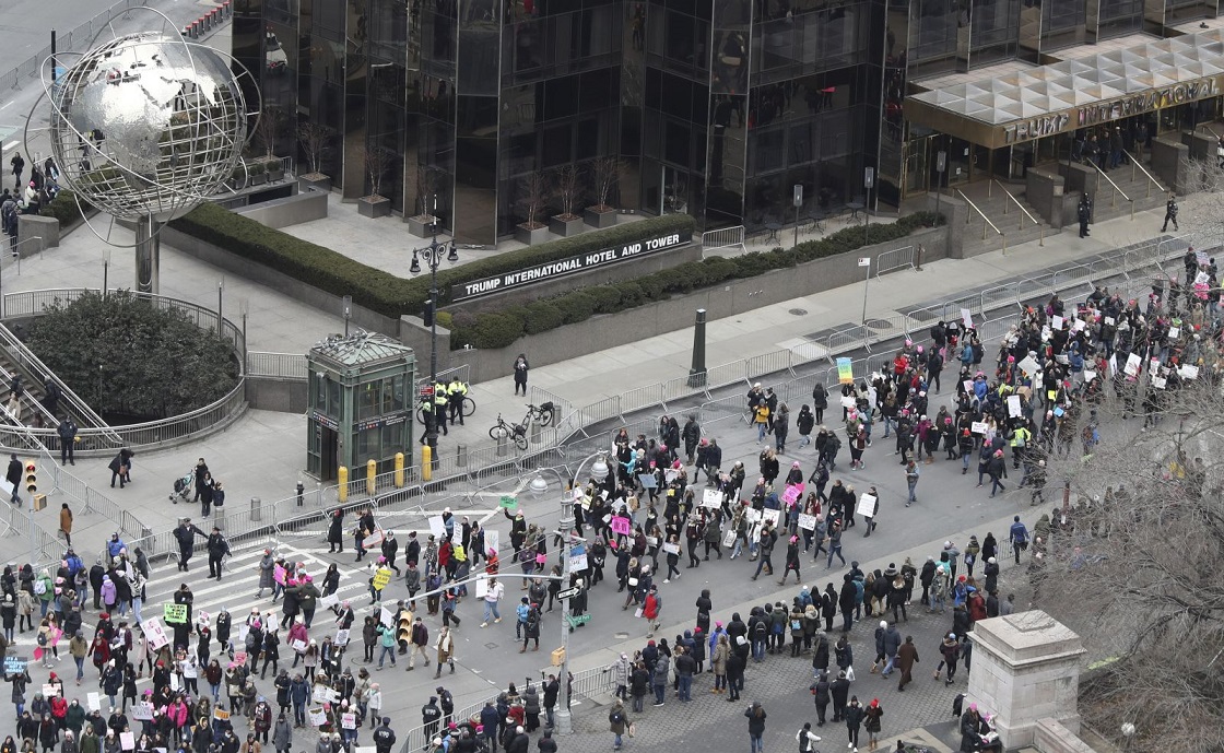 Marcha de las mujeres - Movimientos en todo Estados Unidos