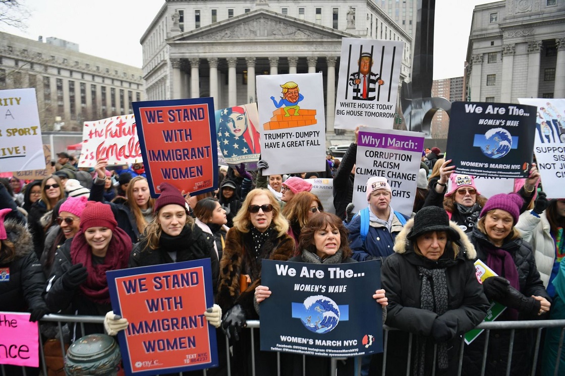 Marcha de las mujeres - Movimientos en todo Estados Unidos