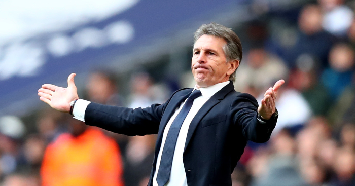 ¡Se busca técnico! Leicester despidió a Claude Puel tras acumular 7 juegos sin ganar