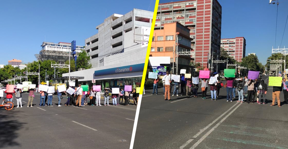 Padres de familia bloquearon Félix Cuevas; pedían la destitución del  director de una escuela