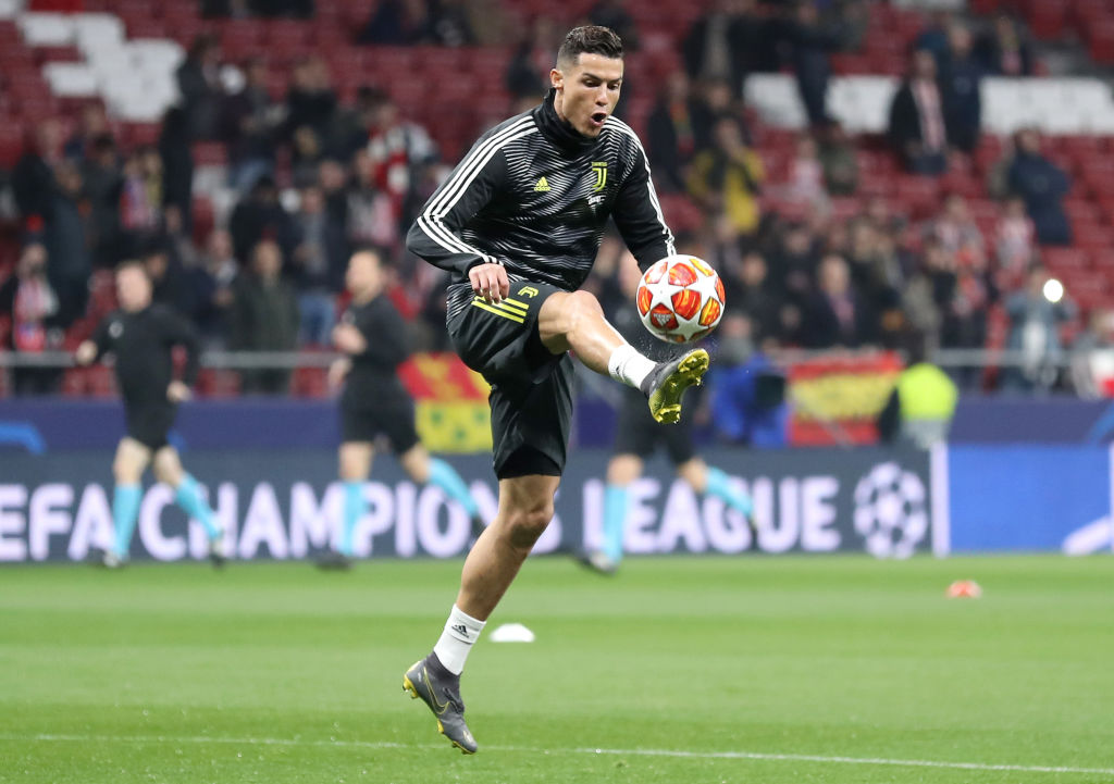 ¡Siiiiiuuuu! Cristiano Ronaldo le anotó al Atlético en la Champions League