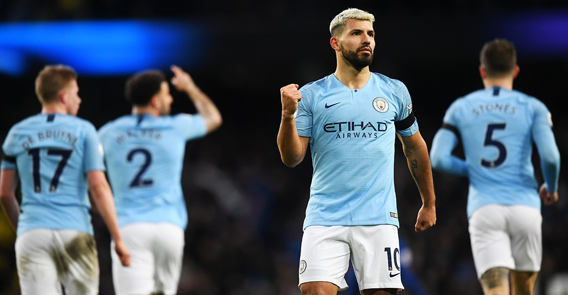 Aquí el histórico hat-trick con el que el 'Kun' Agüero empató a Alan Shearer