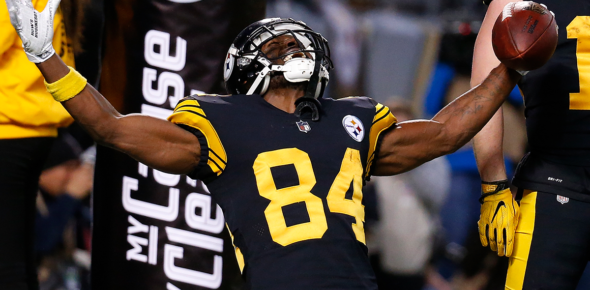 ¡BOMBAZO! Antonio Brown anunció su salida de los Steelers