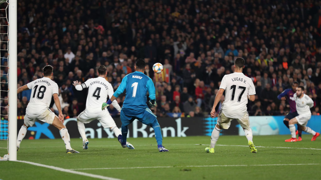 15 imágenes del primer Clásico en semifinales de Copa del Rey