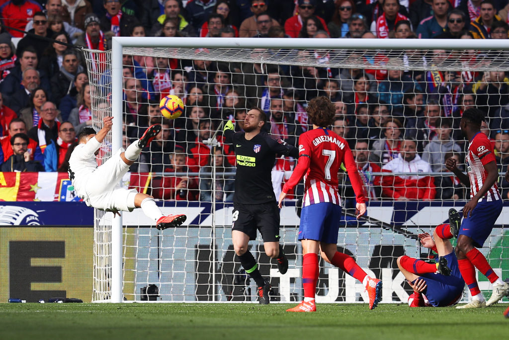 En imágenes el triunfo del Real Madrid en el derbi ante el Atlético de Madrid