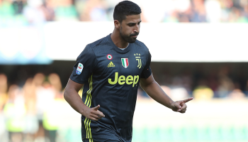 Sami Khedira causará baja 1 mes con la Juventus por una arritmia cardiaca