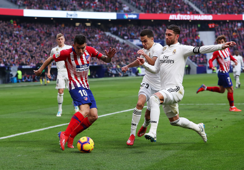 En imágenes el triunfo del Real Madrid en el derbi ante el Atlético de Madrid