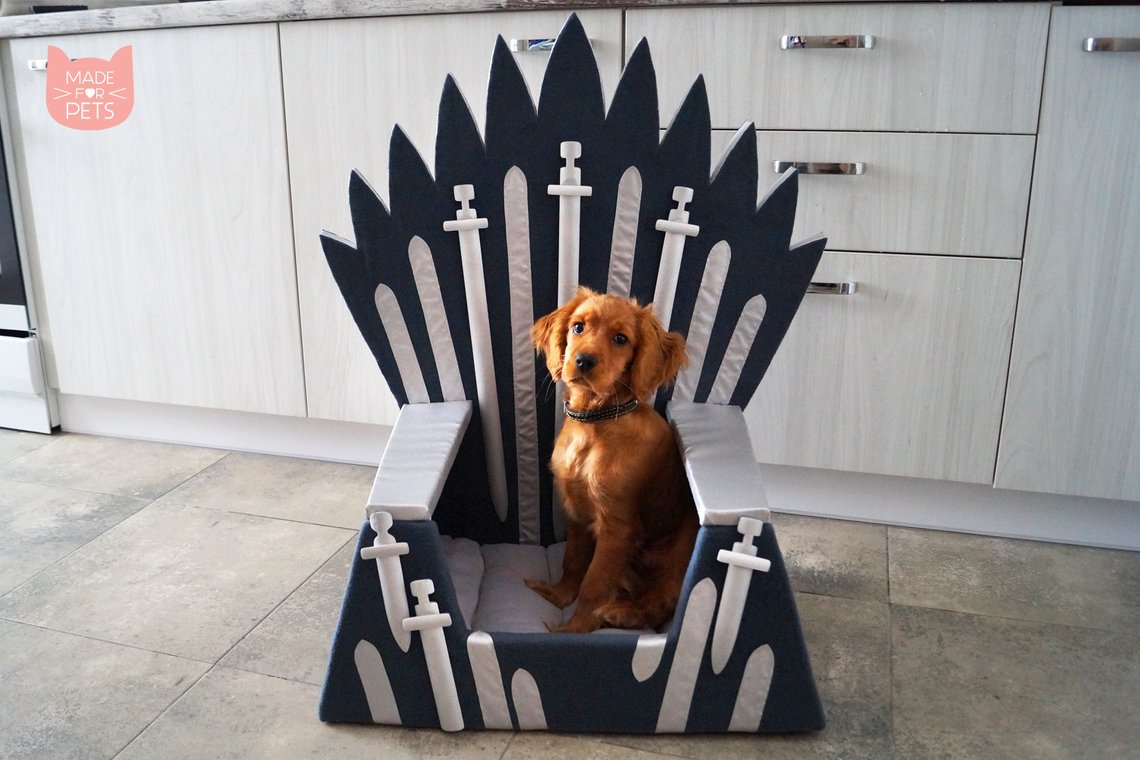 Para tu perrhijo: ¡Mira las camas de Game of Thrones para mascotas!