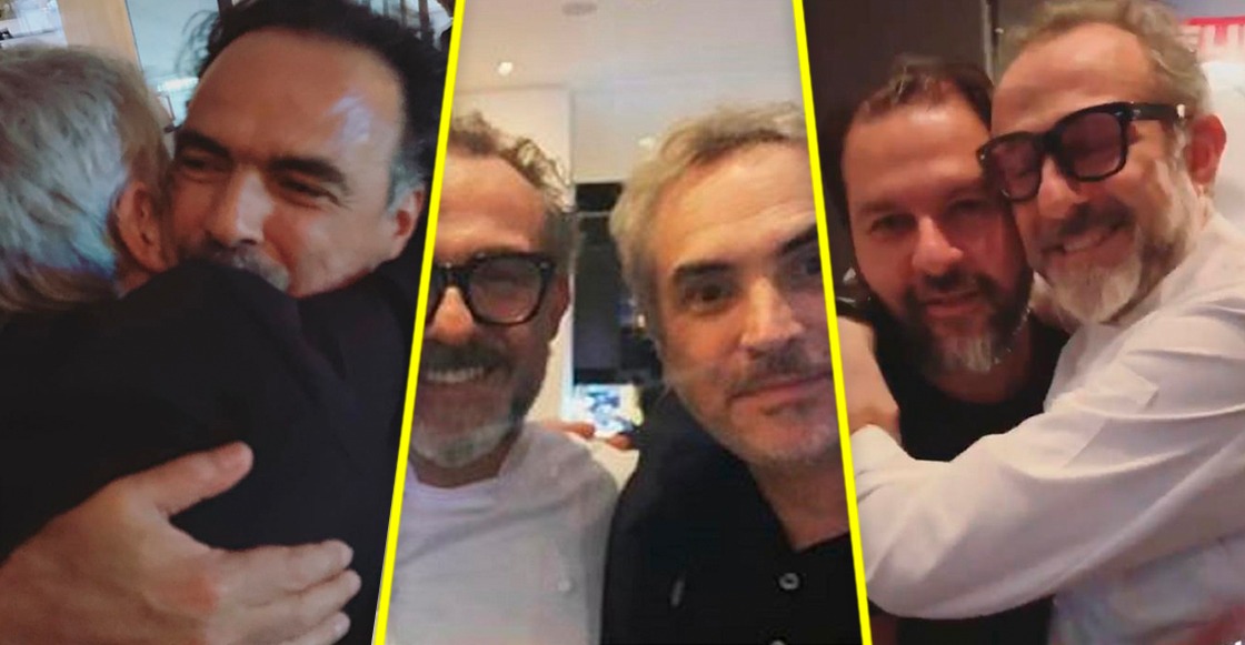 Massimo Bottura y Enrique Olvera cocinaron para Cuarón e Iñárritu