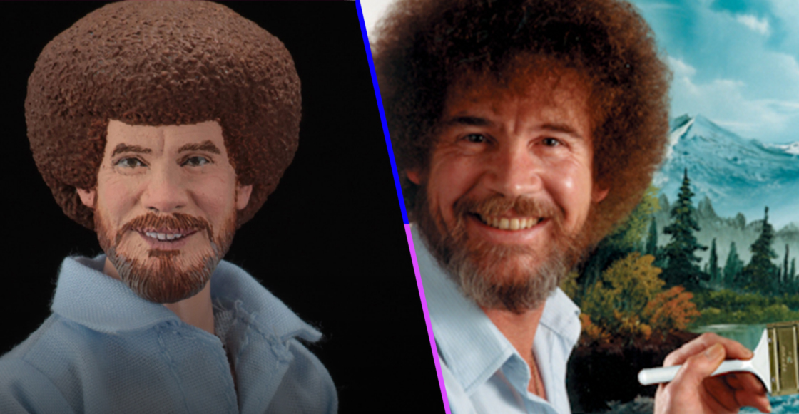 ¡TOMEN TODO MI DINERO! NECA creó una figura coleccionable de Bob Ross