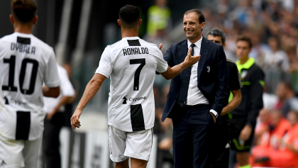 Allegri pone en duda a 'CR7' para enfrentar al Ajax: "Si no está bien, se quedará fuera"