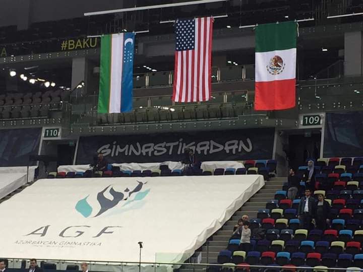 ¡Grande entre las grandes! Alexa Moreno se colgó la medalla de bronce en la Copa del Mundo de Bakú