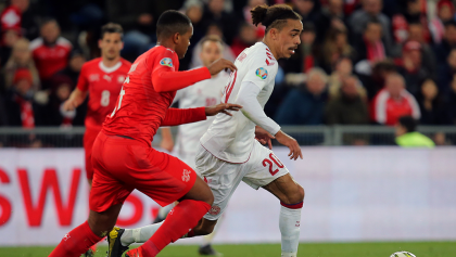 3 goles en 10 minutos y Dinamarca le sacó el empate a Suiza