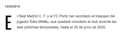 Él es Eder Militao, el primer refuerzo de Zidane en su segunda etapa con el Real Madrid