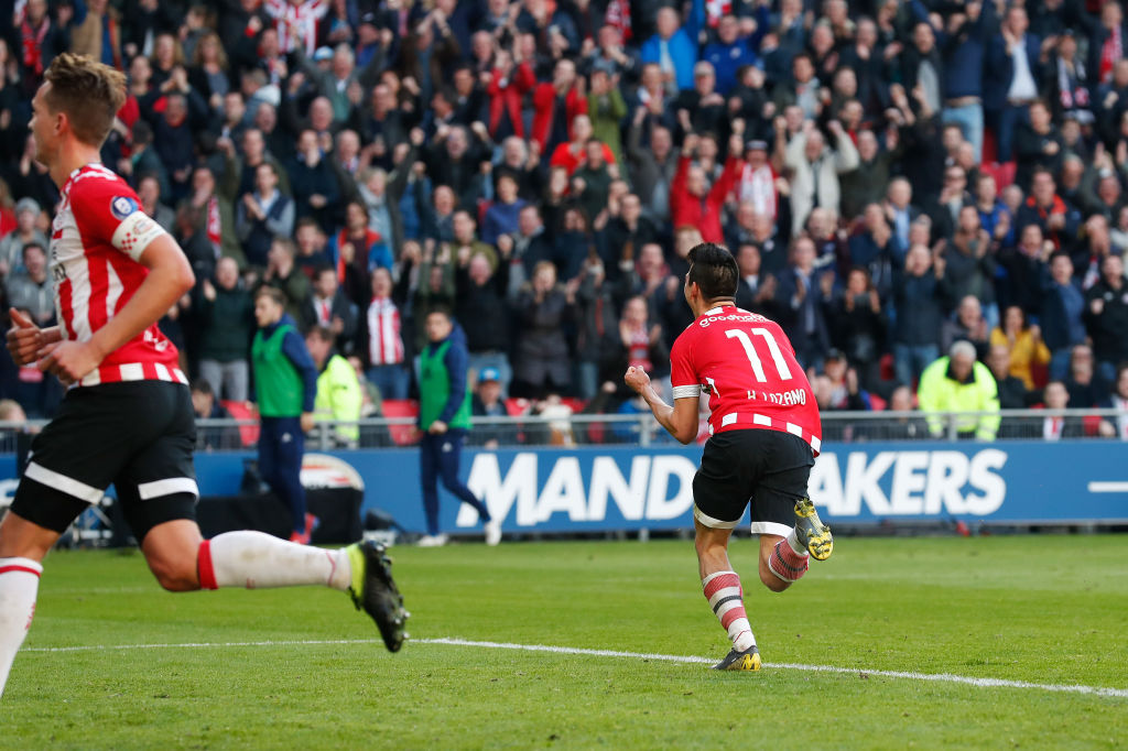 ¡Ya son 15! 'Chucky' Lozano pasó otro día 'en la oficina' con un golazo ante el Excelsior