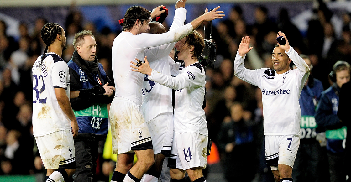 ¡Con Bale y Modric! Así era el último Tottenham que se metió a Cuartos de Final de Champions League