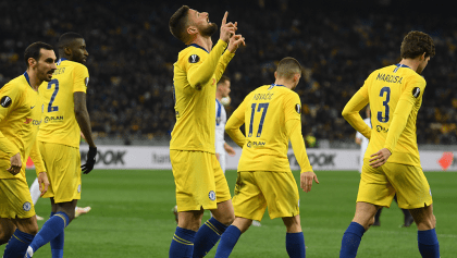 ¡El hombre gol del Chelsea! Los impresionantes números de Olivier Giroud en la Europa League