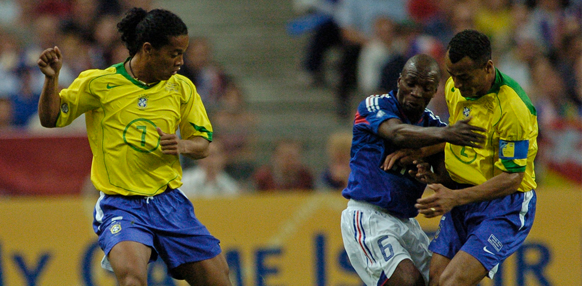 El día que Makelele amenazó a Ronaldinho con mandarlo al hospital