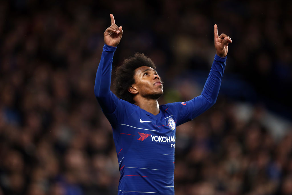 ¡Qué joya! En imágenes el golazo de Willian en la Europa League