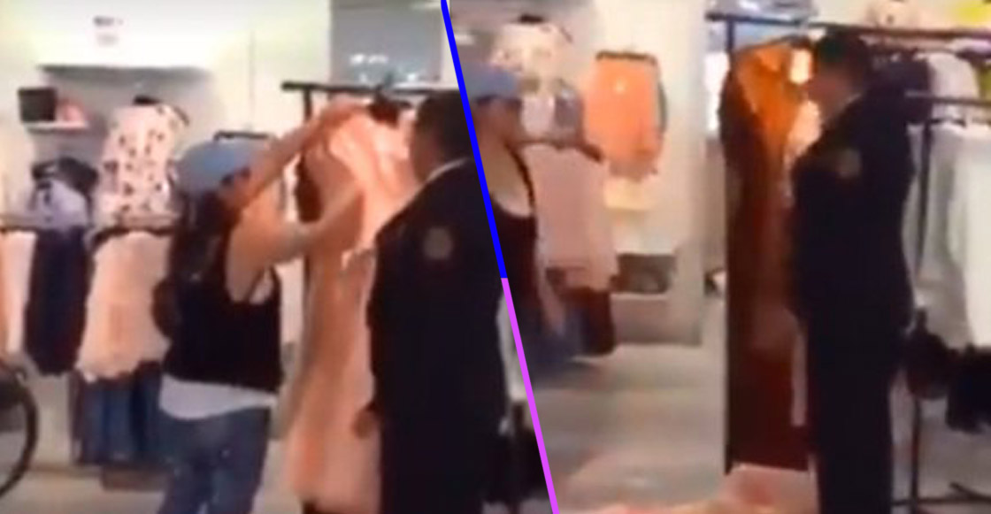 #LadyTallas Una mujer se enoja porque una tienda no tiene una prenda con su talla