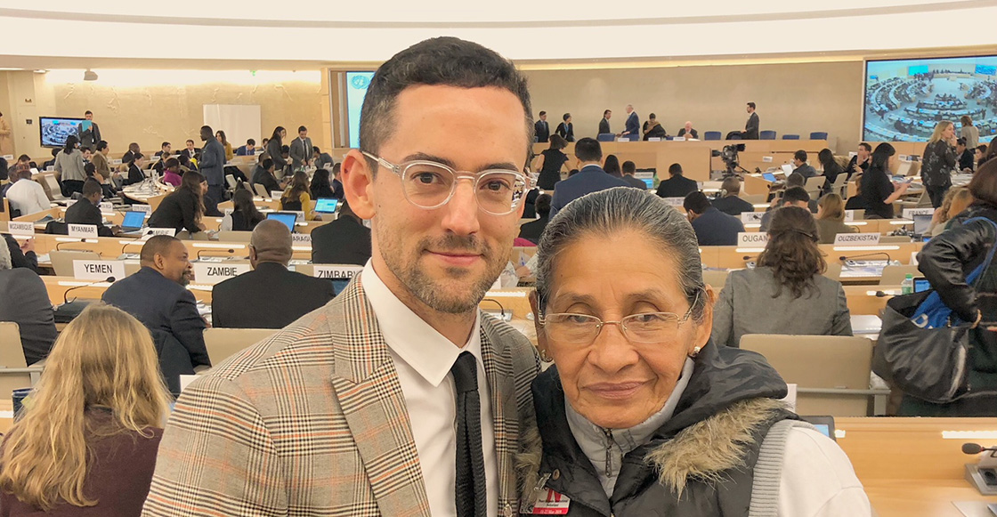 Luis Gerardo Méndez habla en la ONU a favor de los derechos de las mujeres