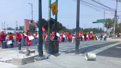 Agreden a manifestantes con palos y piedras en Iztapalapa; protestaban por inseguridad